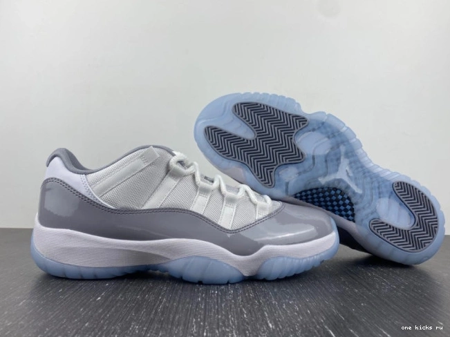 Chep Onekick Low Jordan Air Grey 11 Cement AV2187-140 0818